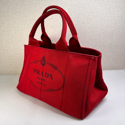 Prada Red Tote Bags A-15312