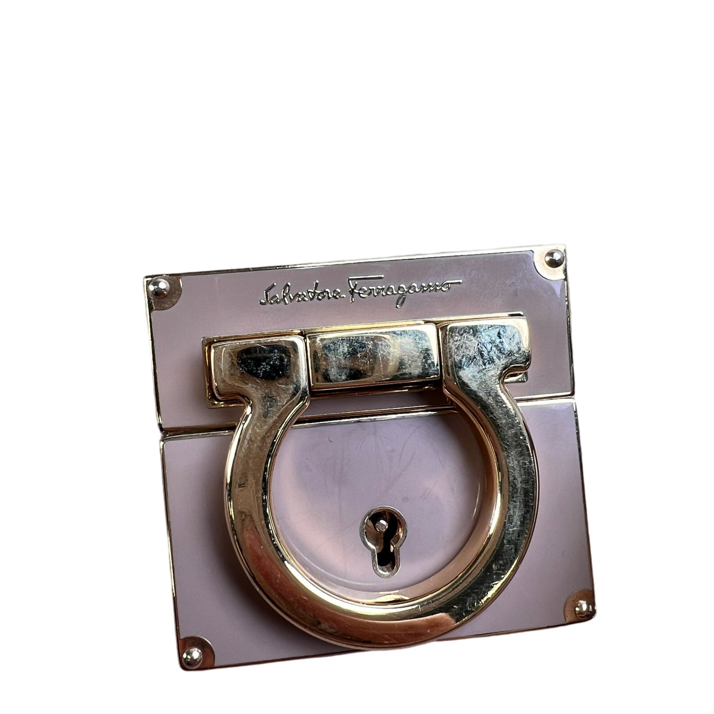 Ferragamo Pink Handle Bags A-15313