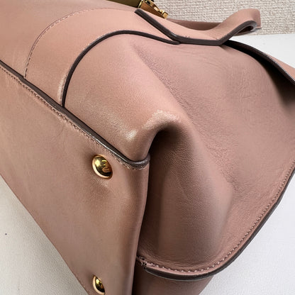 Ferragamo Pink Handle Bags A-15313