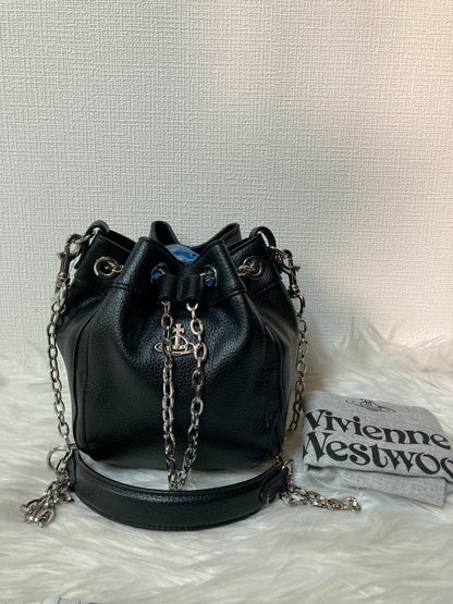 ヴィヴィアン・ウエストウッド ブラック系 Shoulder Bags A-15315