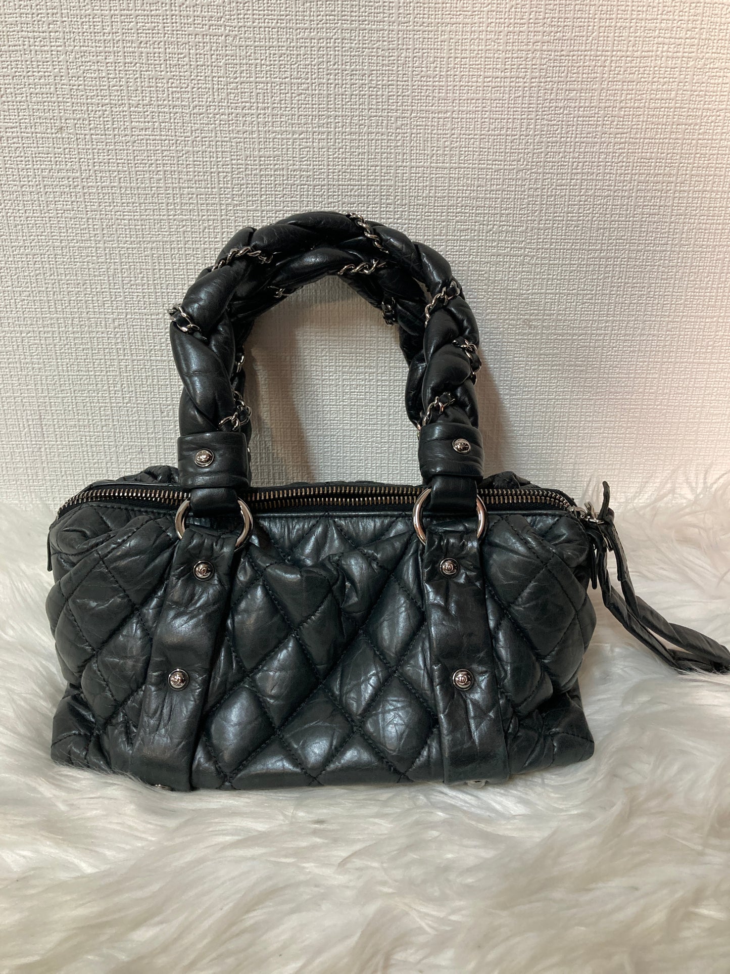 Chanel ブラック系 Handle Bags A-15320