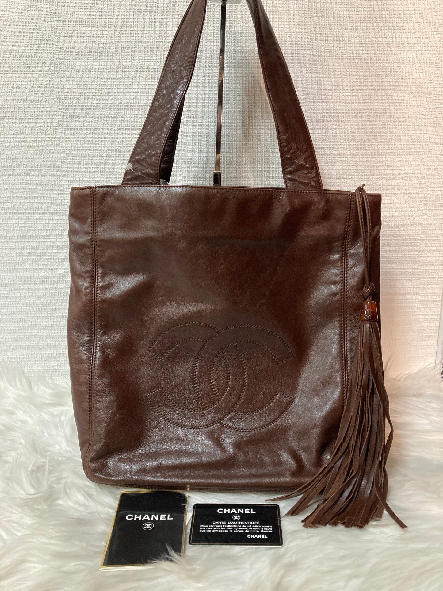 Chanel ブラウン系 Tote Bags A-15322