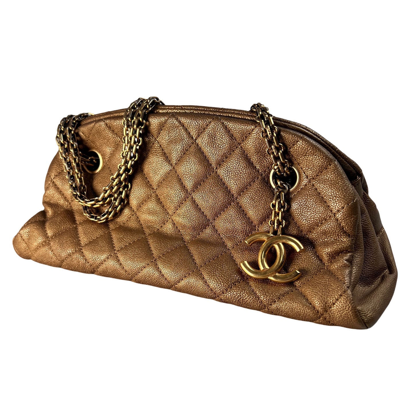 Chanel Gold Shoulder Bags A-15327
