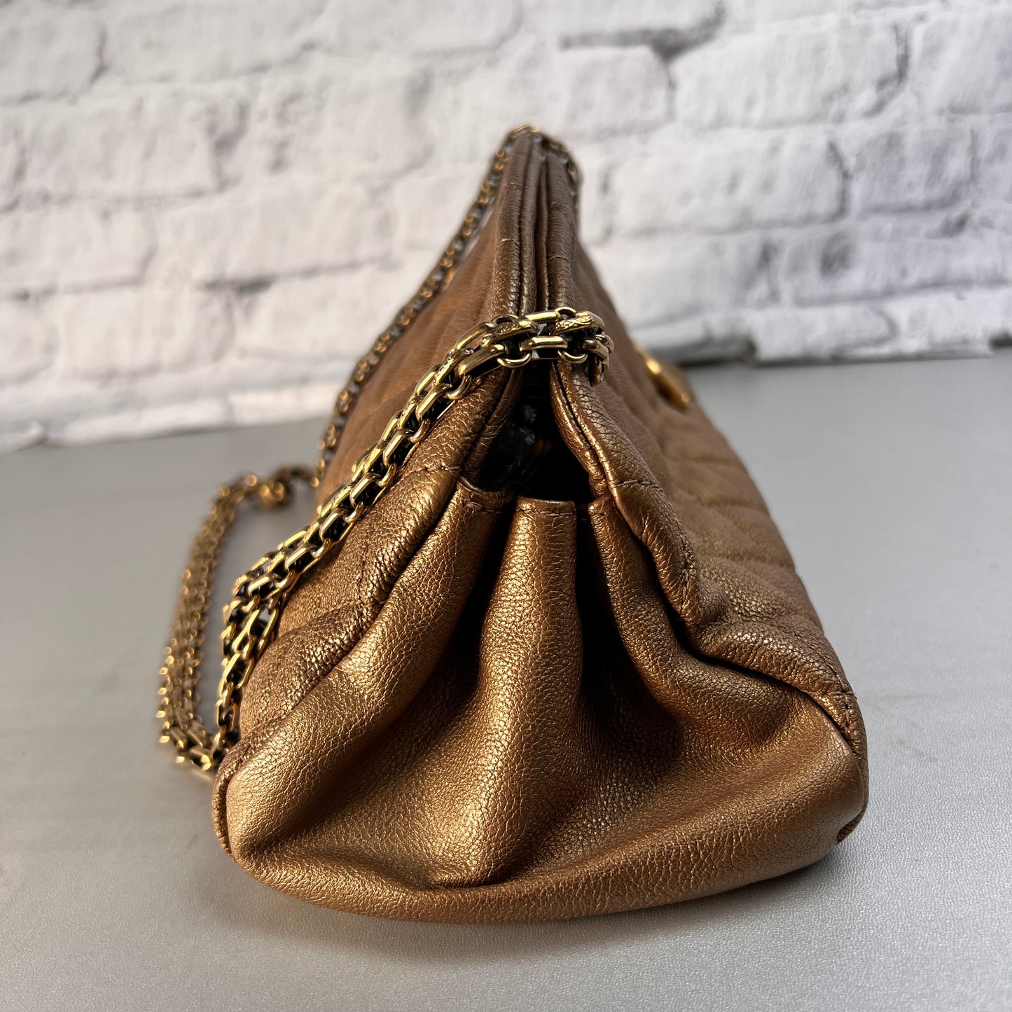 Chanel Gold Shoulder Bags A-15327