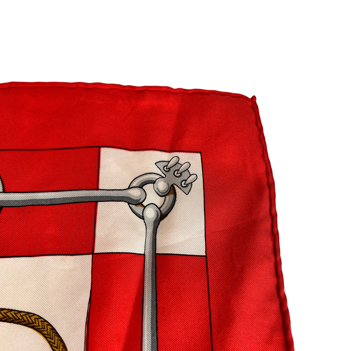 Hermes Red Scarves A-15331
