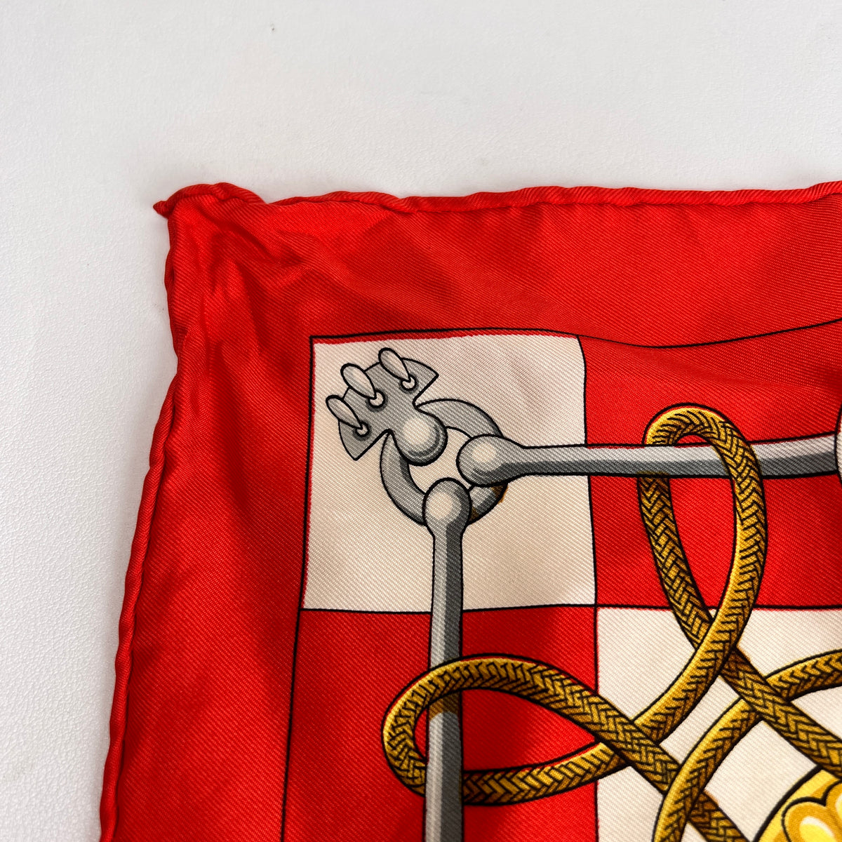 Hermes Red Scarves A-15331