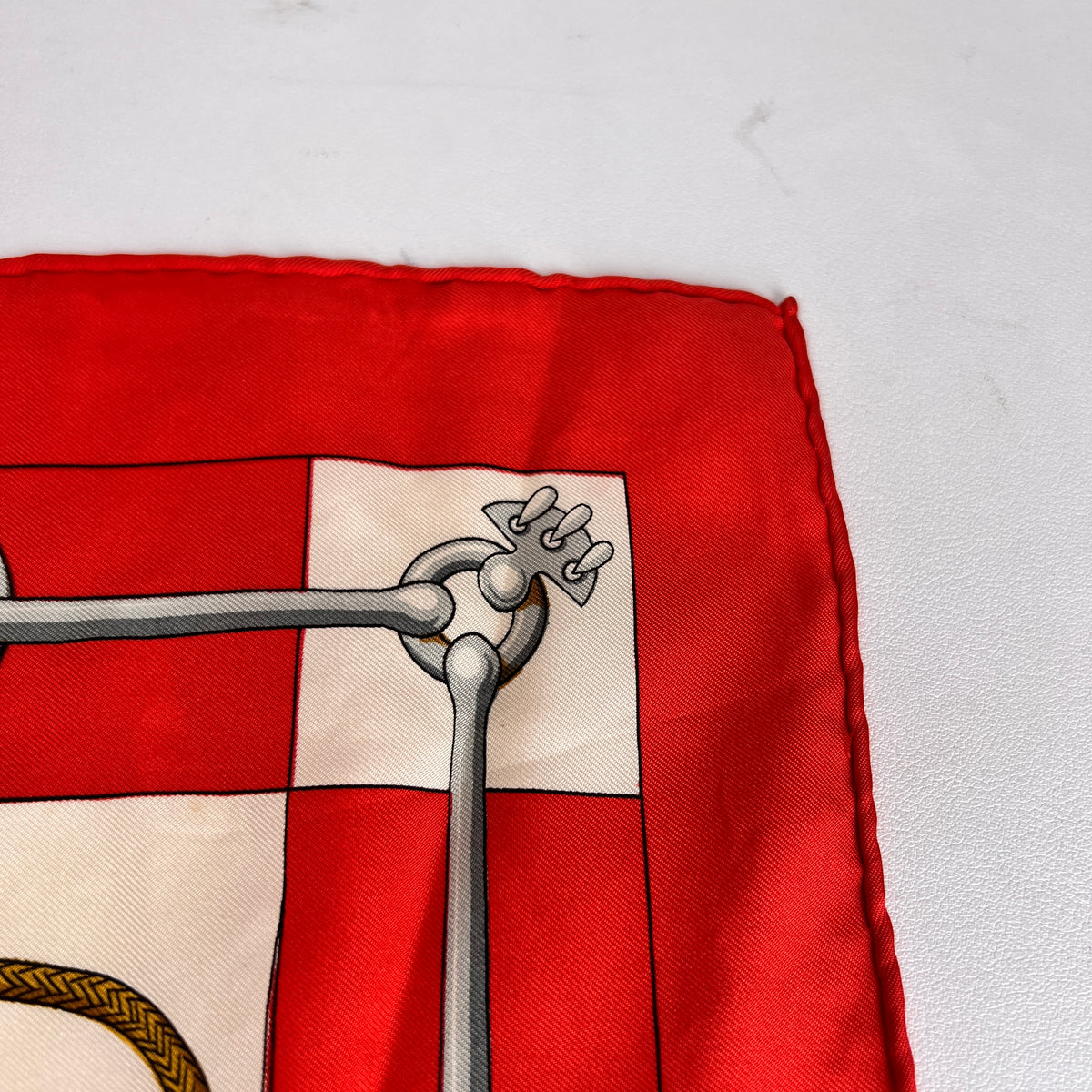 Hermes Red Scarves A-15331