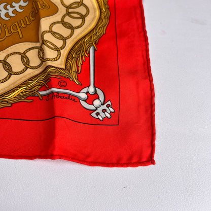 Hermes Red Scarves A-15331