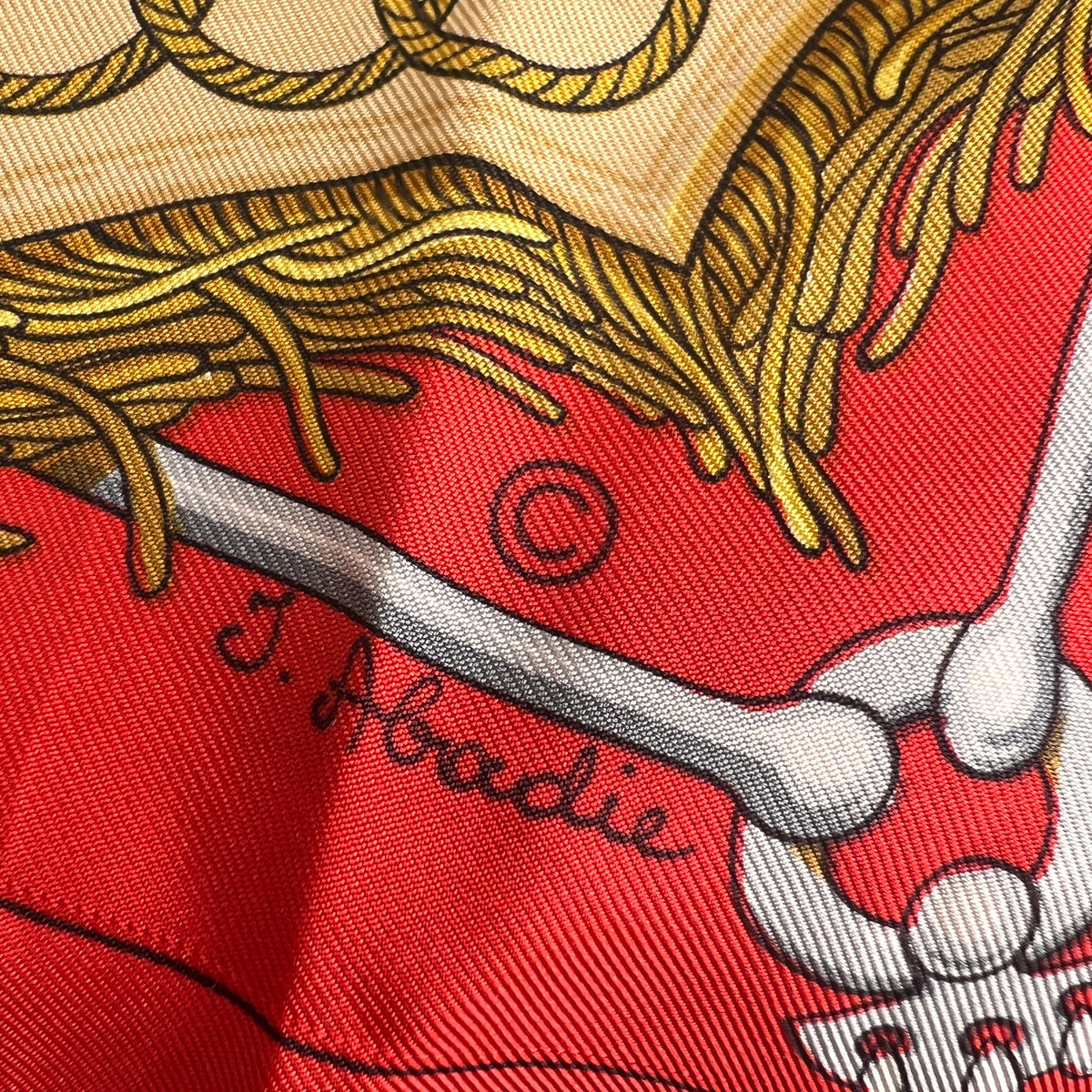 Hermes Red Scarves A-15331