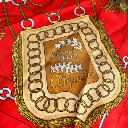 Hermes Red Scarves A-15331