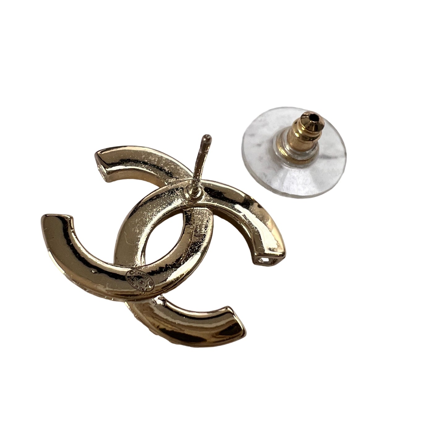 Chanel Gold Earrings A-15344