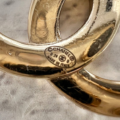 Chanel Gold Earrings A-15344
