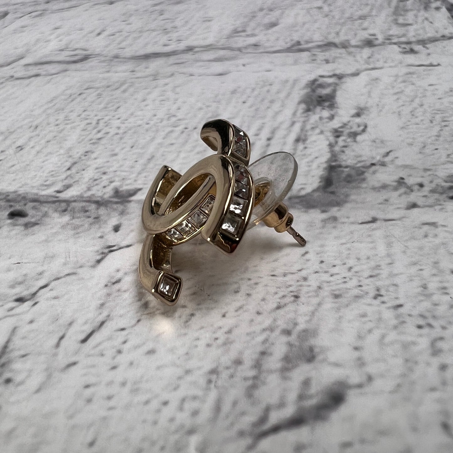 Chanel Gold Earrings A-15344