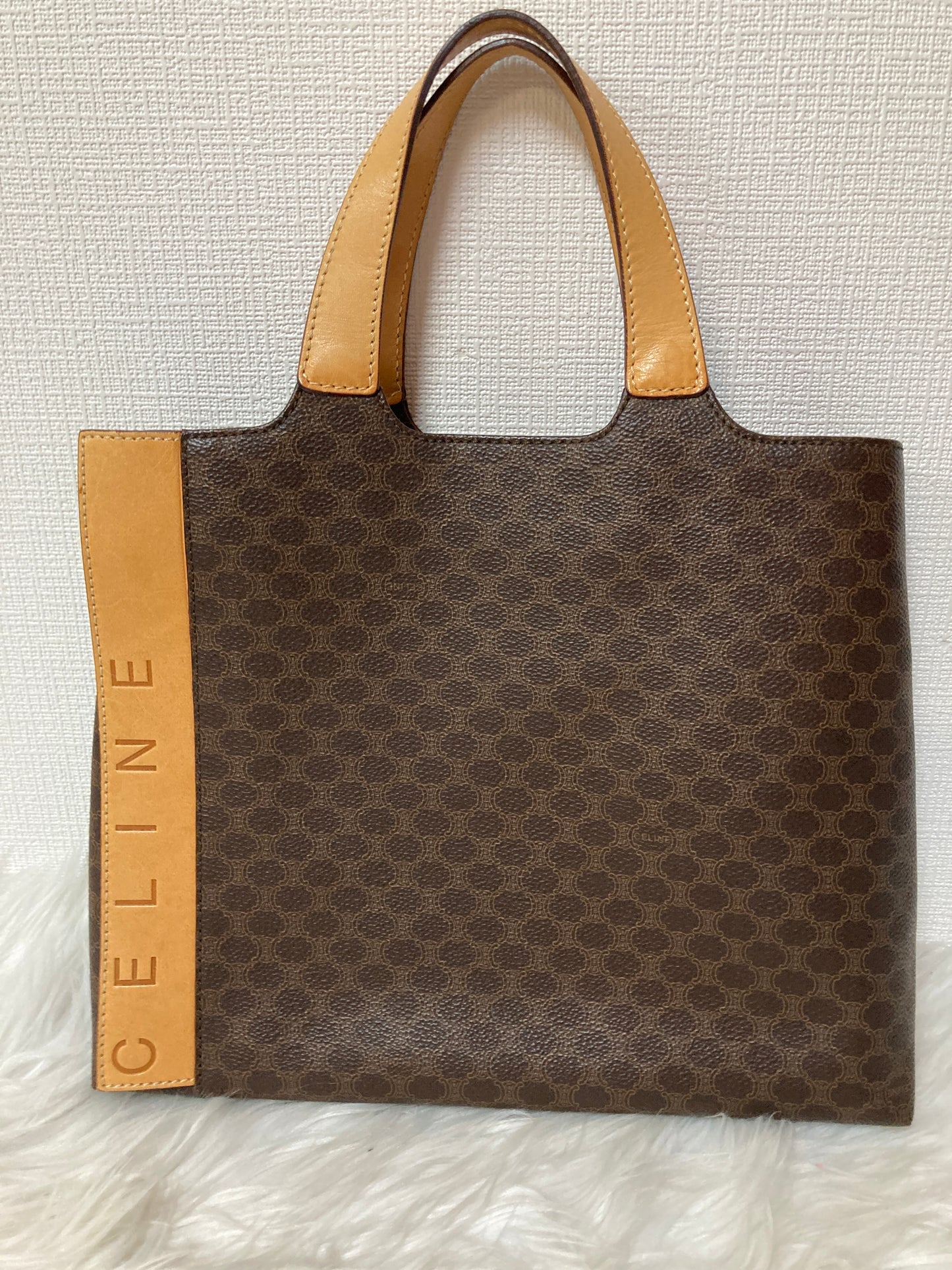 Celine Brown Tote Bags A-15355