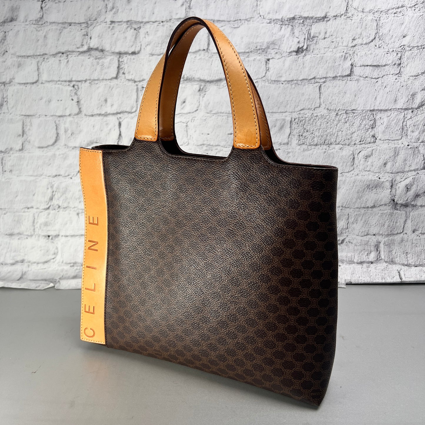 Celine Brown Tote Bags A-15355