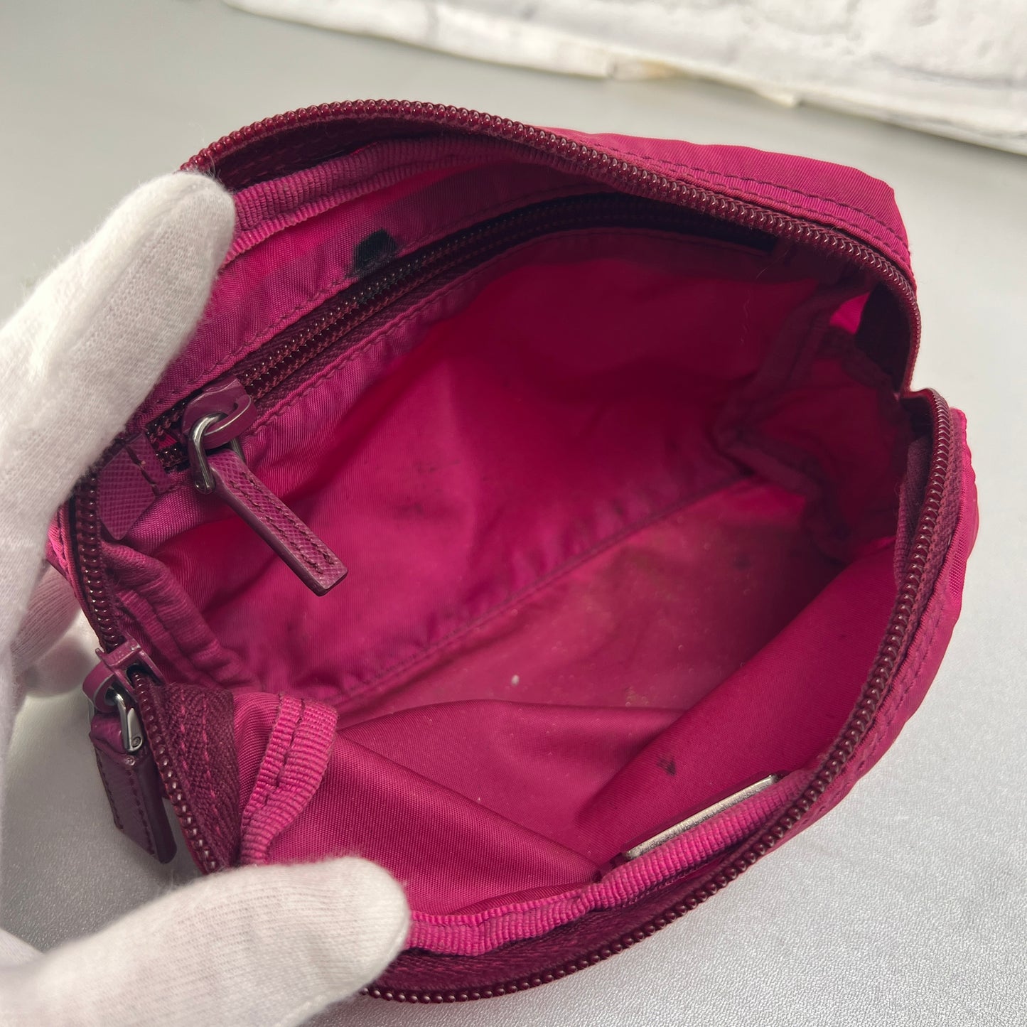 Prada Pink Pouches A-15359