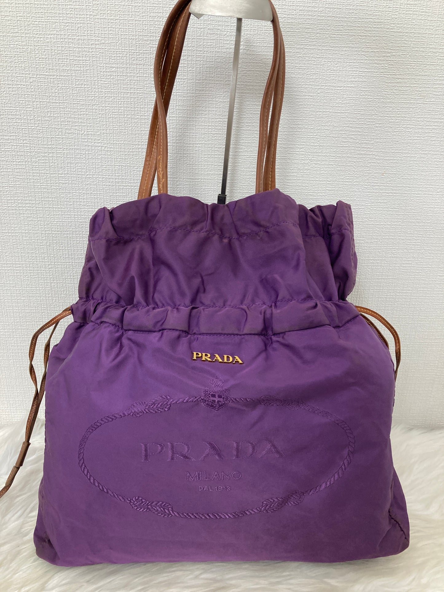 Prada Purple Shoulder Bags A-15360