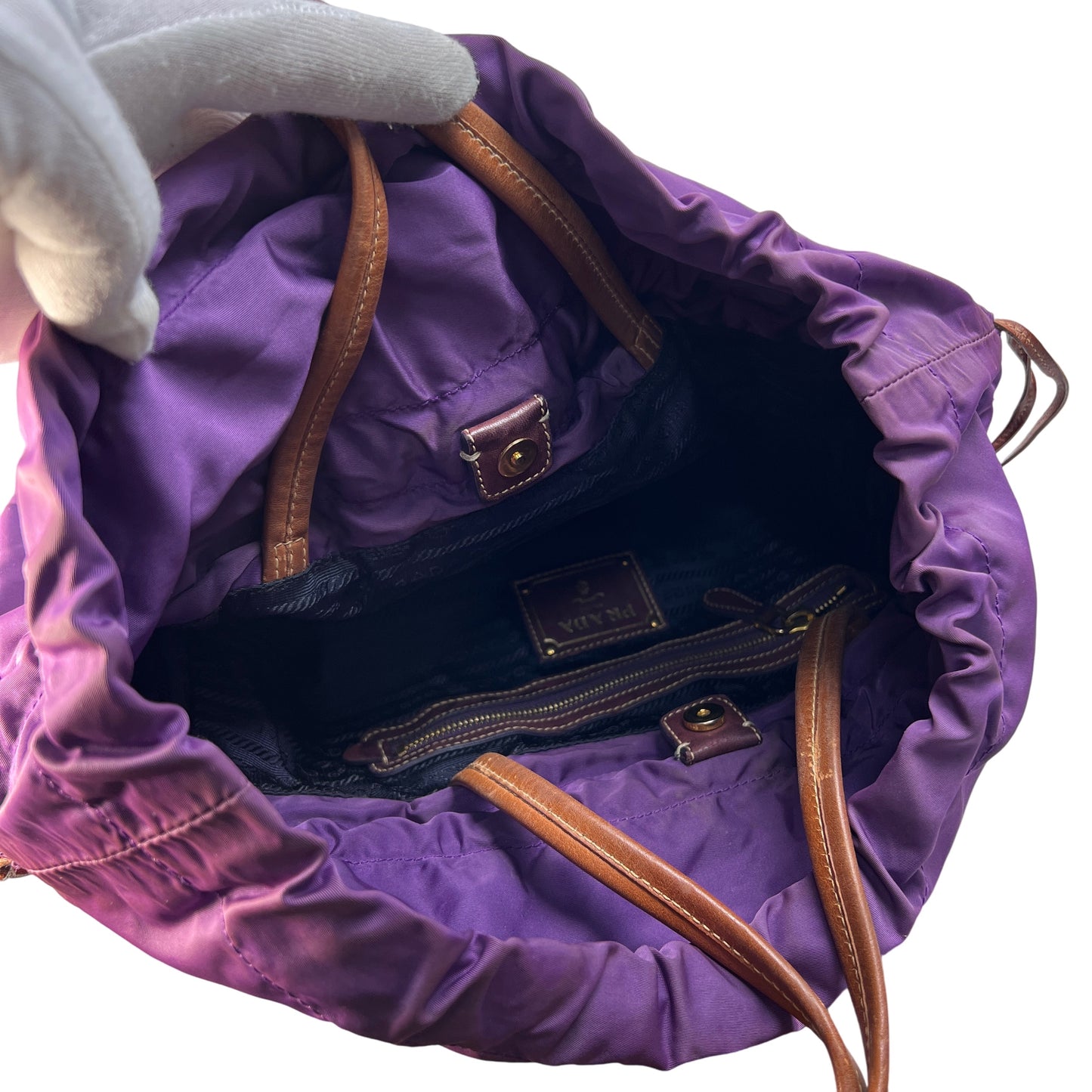 Prada Purple Shoulder Bags A-15360