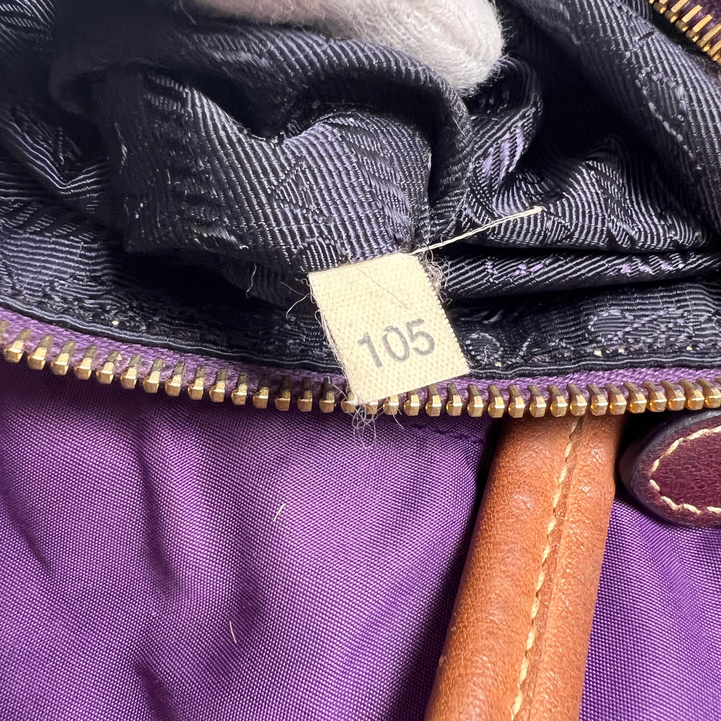 Prada Purple Shoulder Bags A-15360