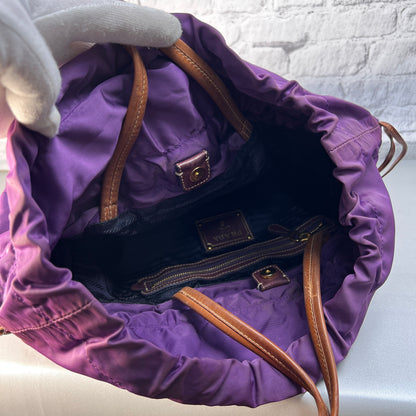 Prada Purple Shoulder Bags A-15360