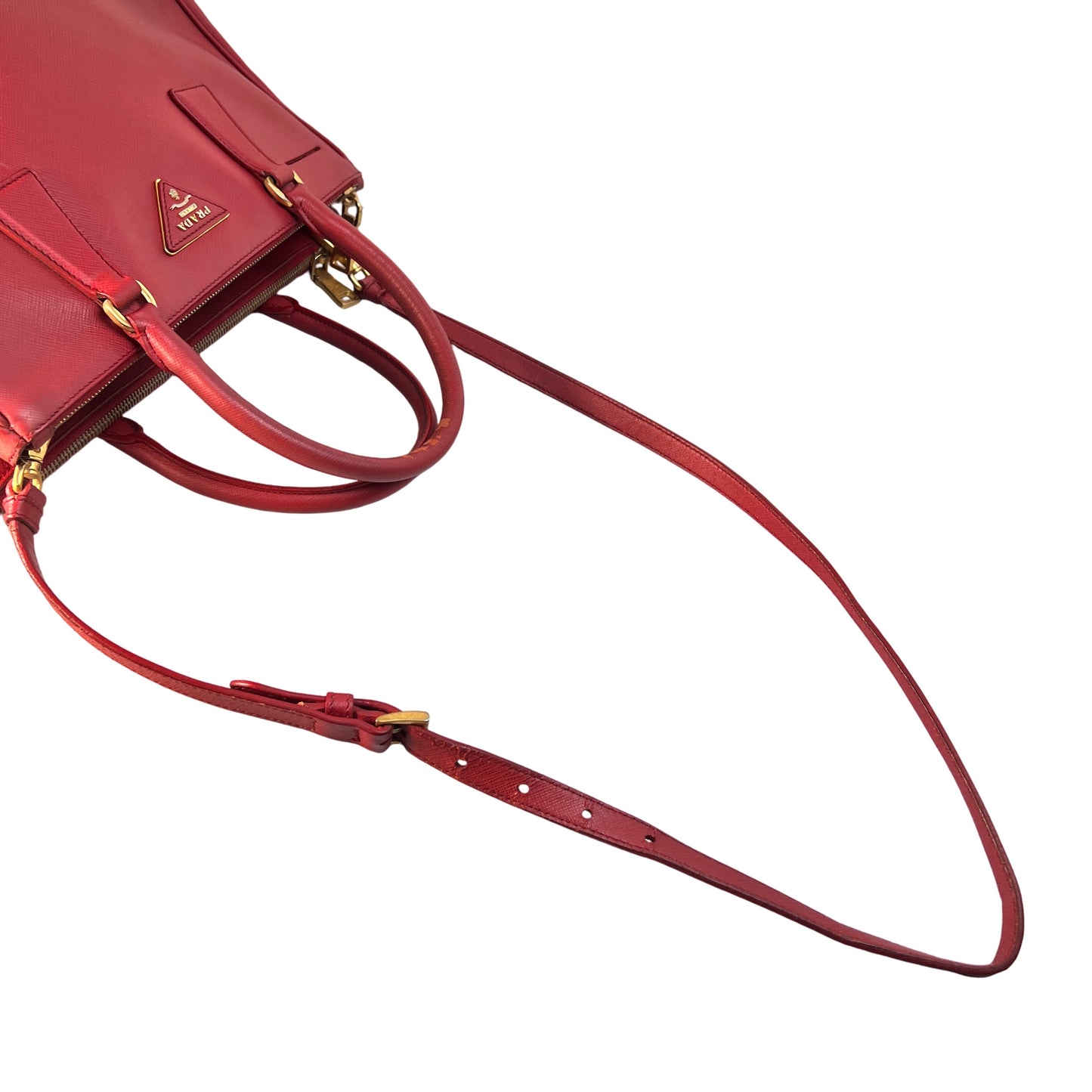 Prada Red Handle Bags A-15375