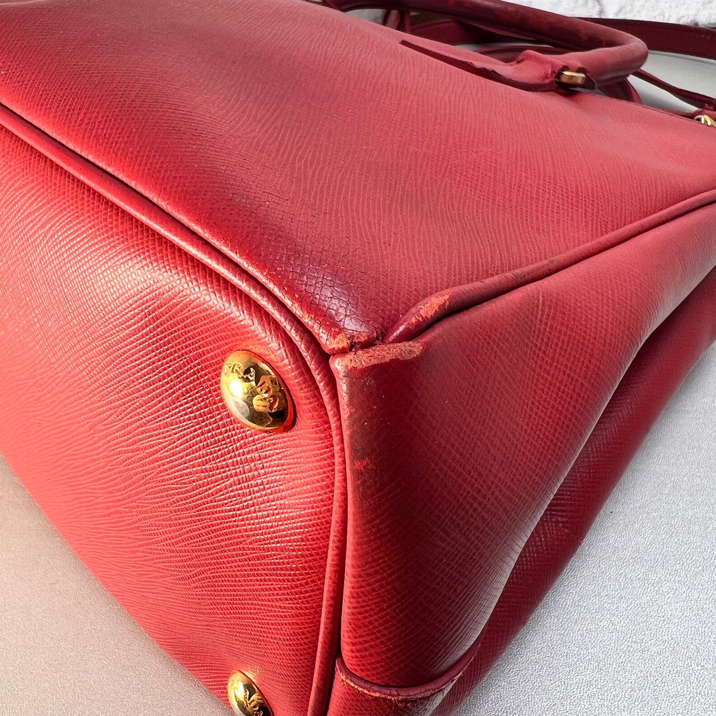 Prada Red Handle Bags A-15375
