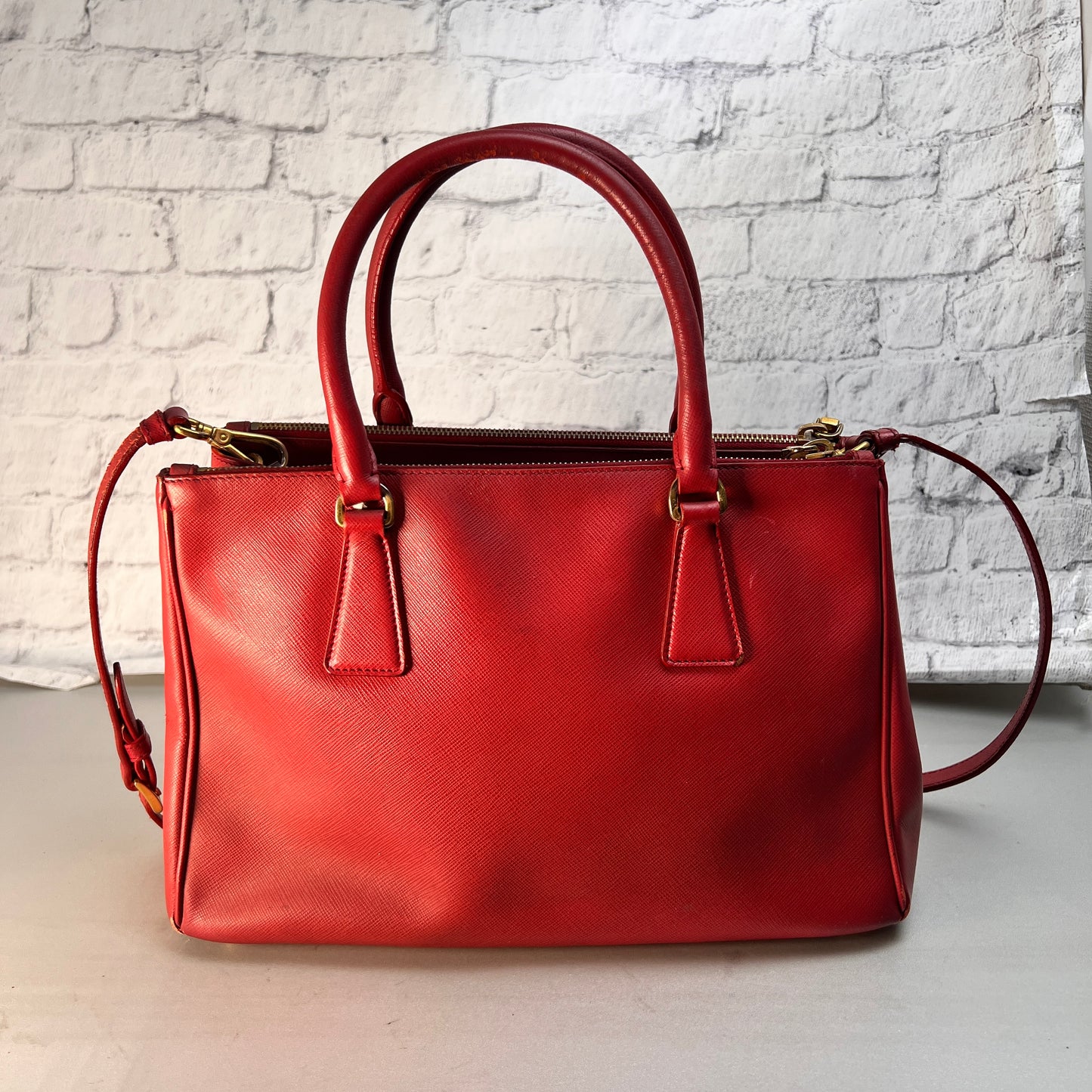 Prada Red Handle Bags A-15375