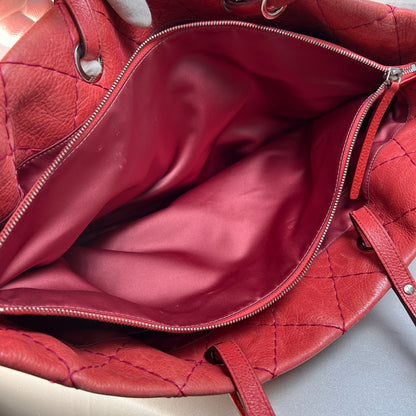 Chanel Red Tote Bags A-15383