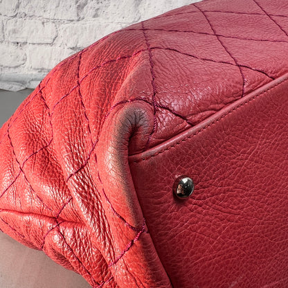 Chanel Red Tote Bags A-15383