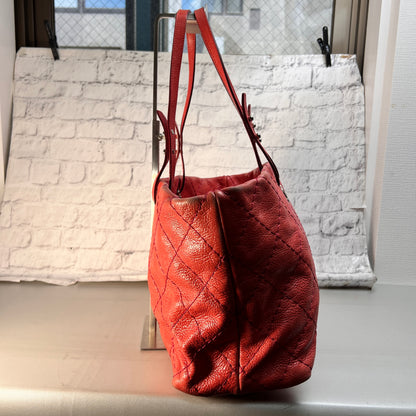 Chanel Red Tote Bags A-15383
