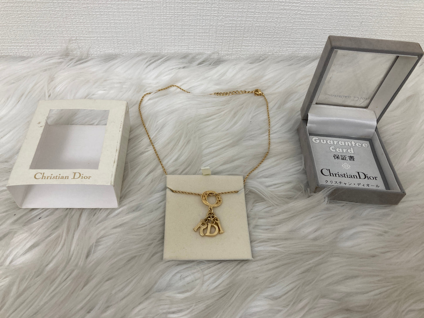 Dior Gold Necklaces A-15396