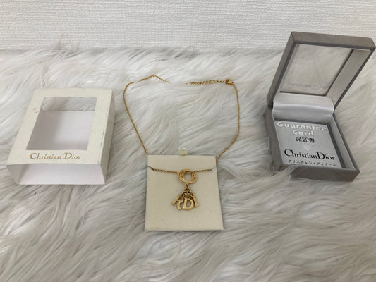 Dior Gold Necklaces A-15396
