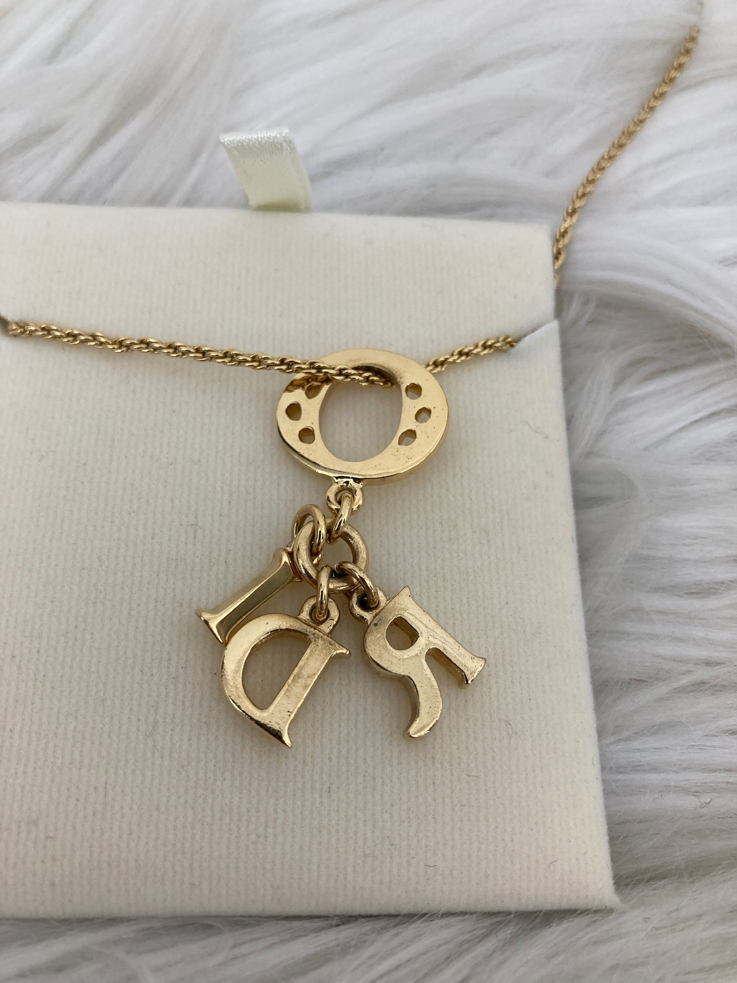Dior Gold Necklaces A-15396