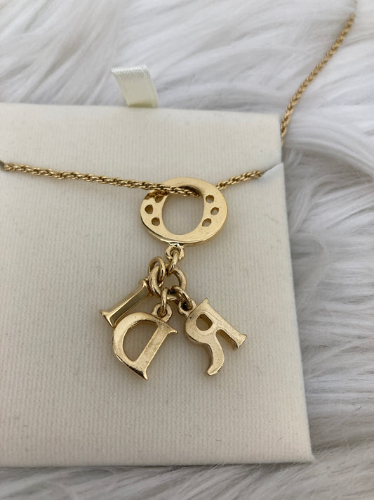 Dior Gold Necklaces A-15396