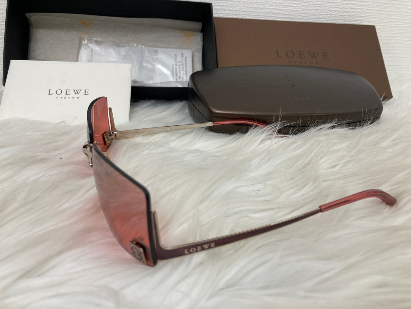 Loewe Red Sunglasses A-15399