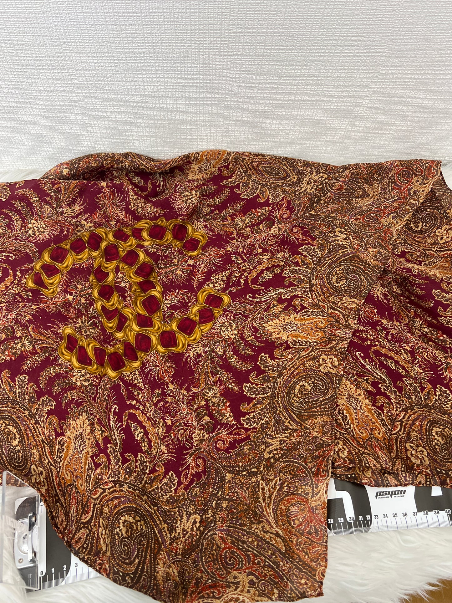 Chanel Brown Scarves A-15401