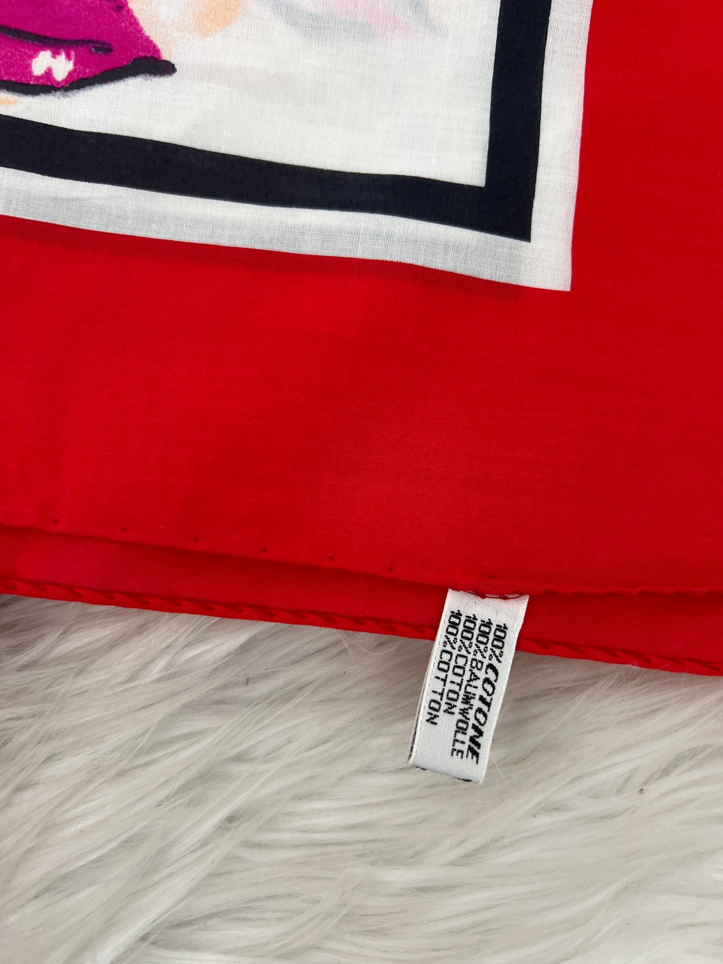Chanel Red Scarves A-15402