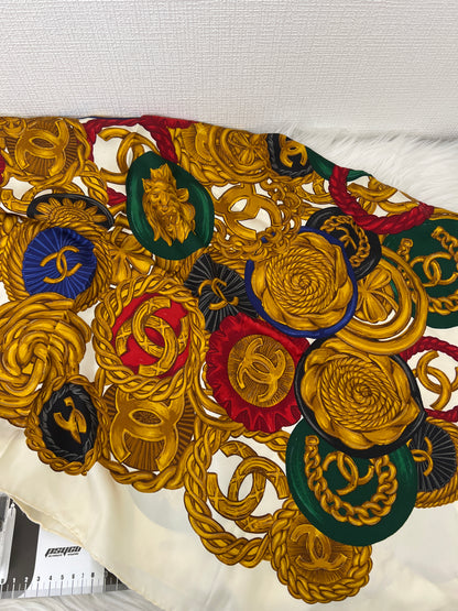 Chanel White Scarves A-15403