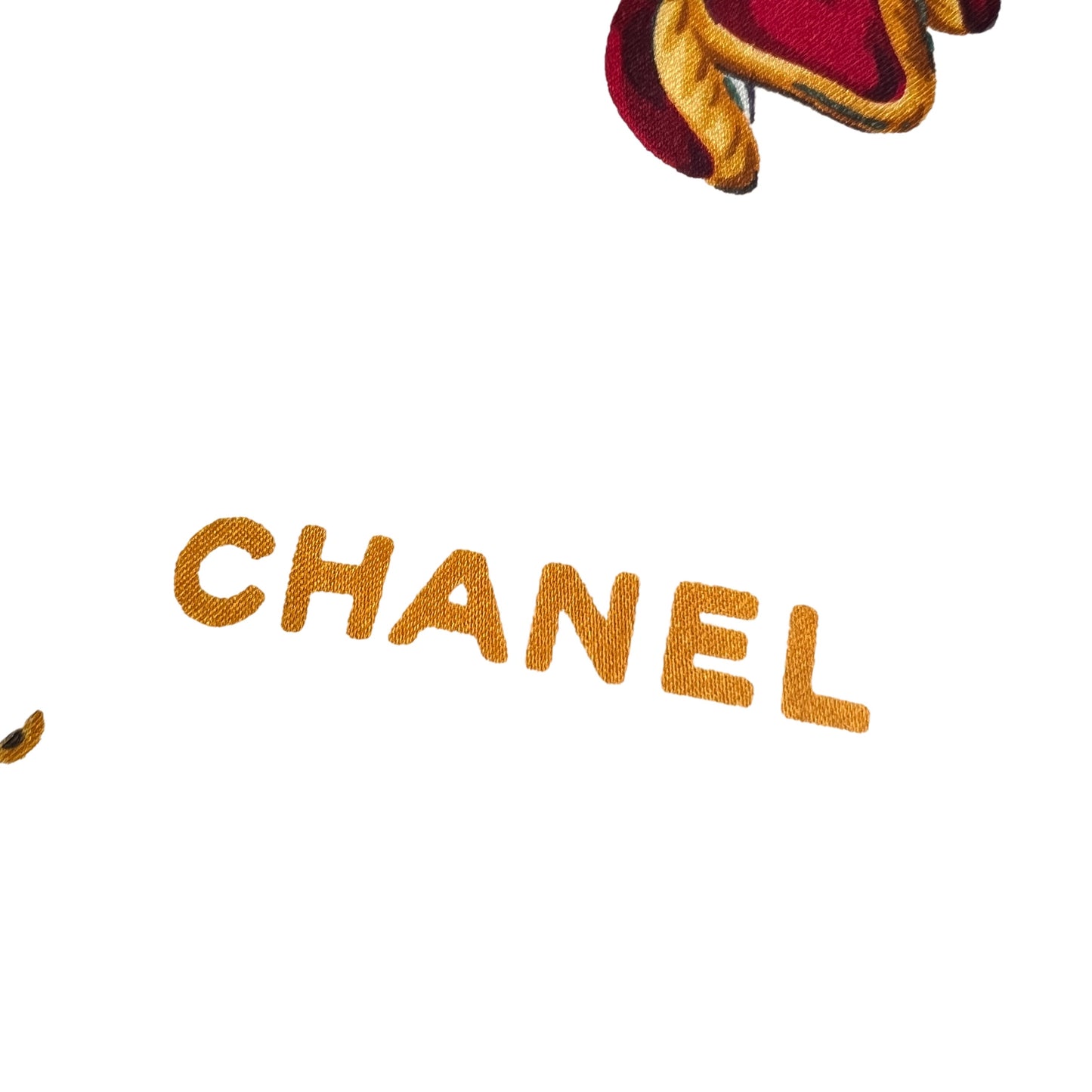 Chanel Beige Scarves A-15406