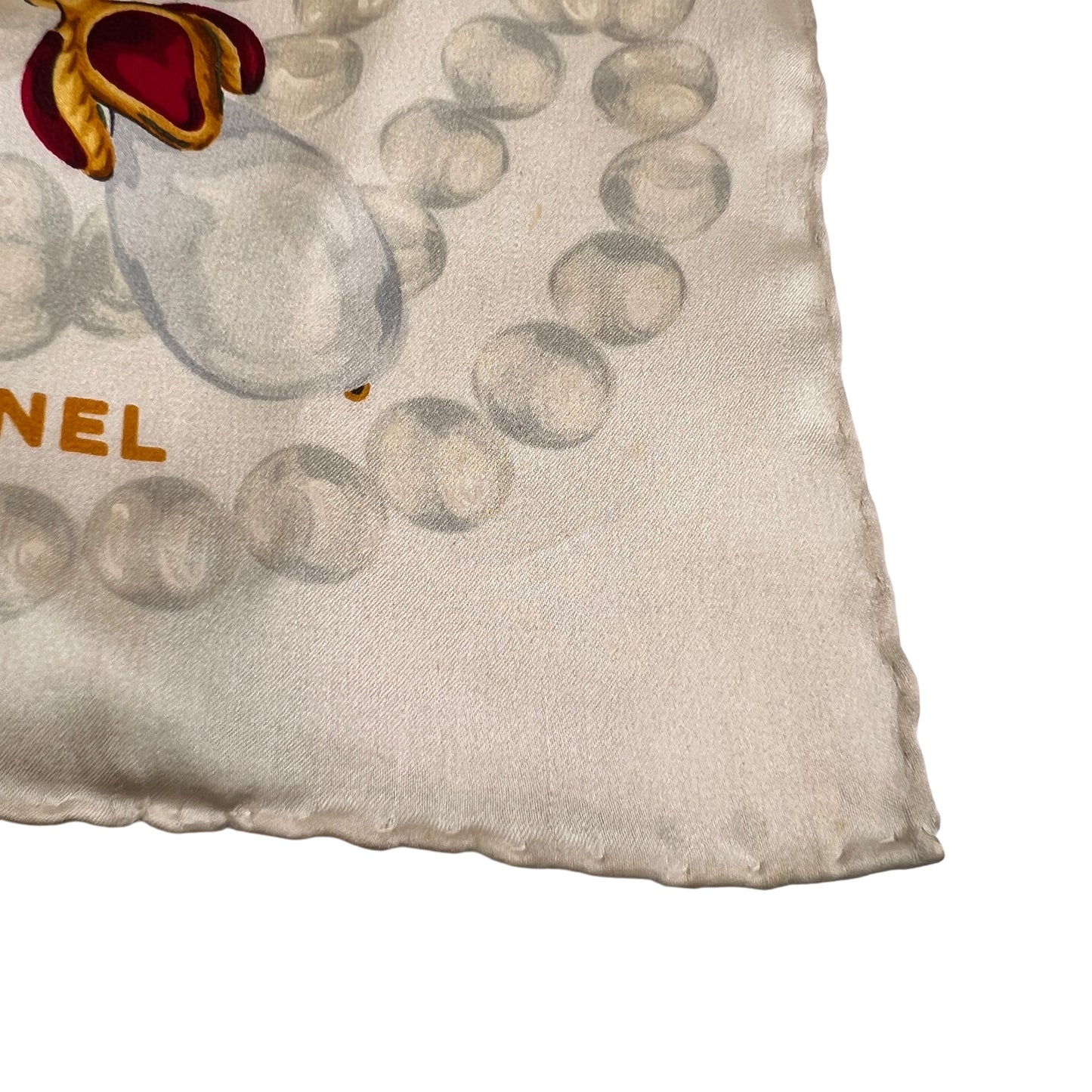 Chanel Beige Scarves A-15406