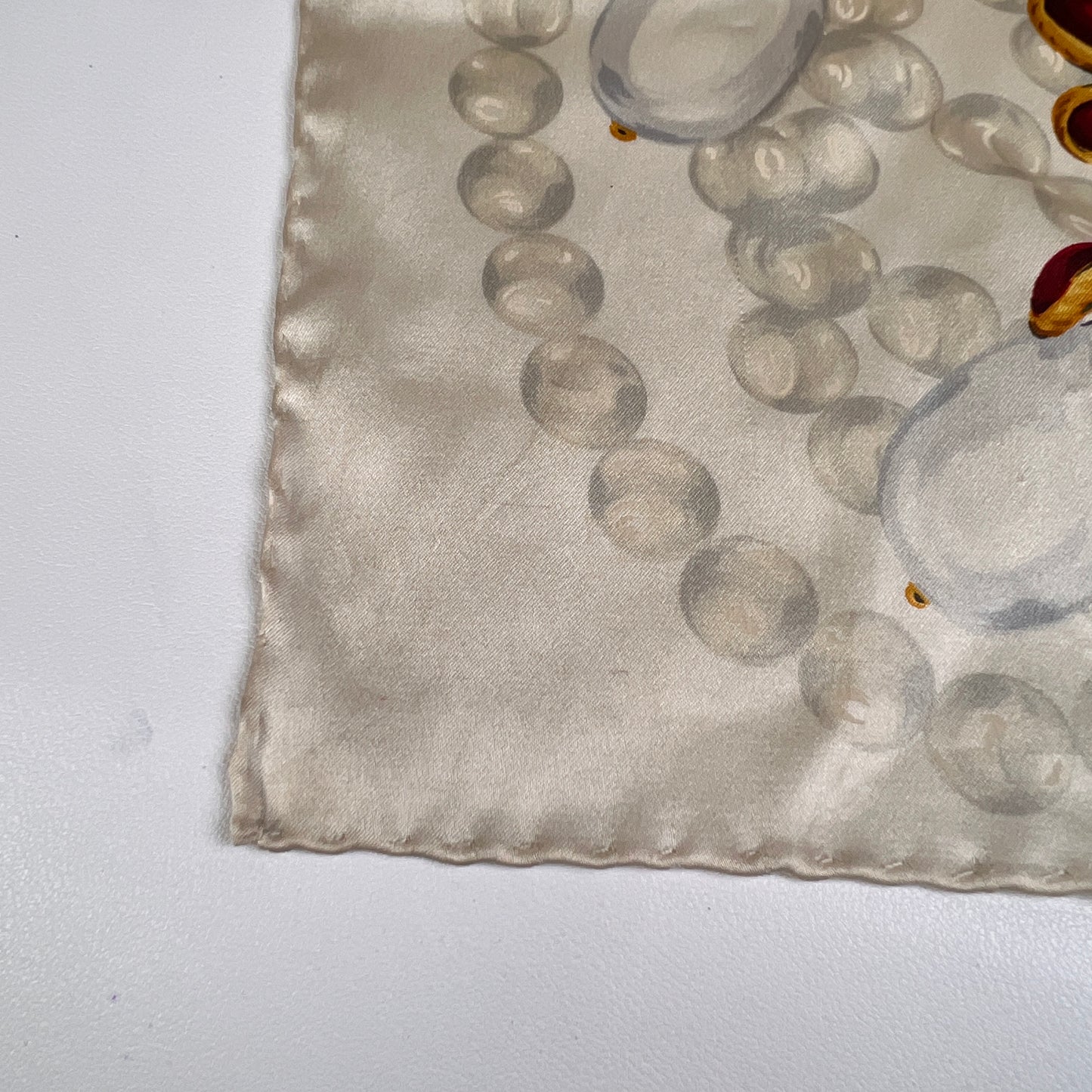 Chanel Beige Scarves A-15406