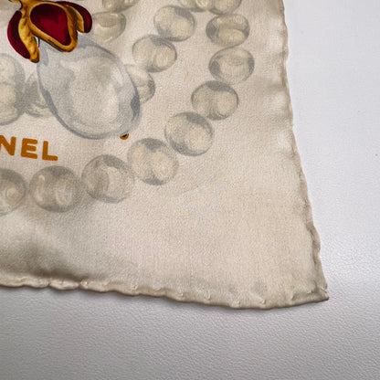 Chanel Beige Scarves A-15406