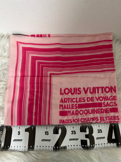 Louis Vuitton Pink Scarves A-15408