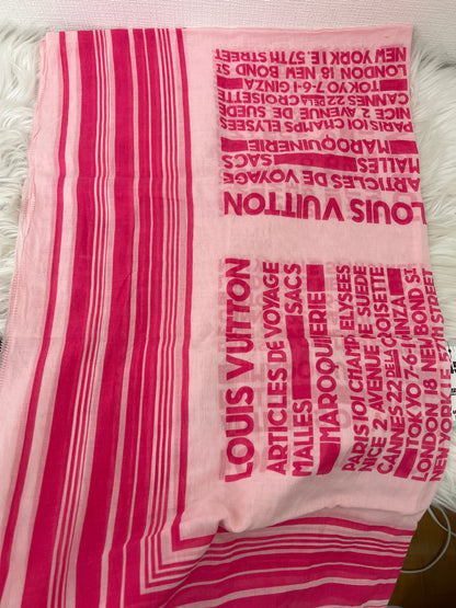 Louis Vuitton Pink Scarves A-15408