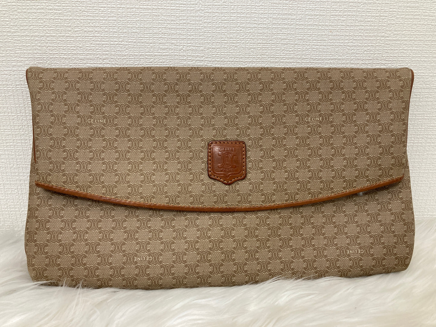 Celine Beige Pouches A-15411