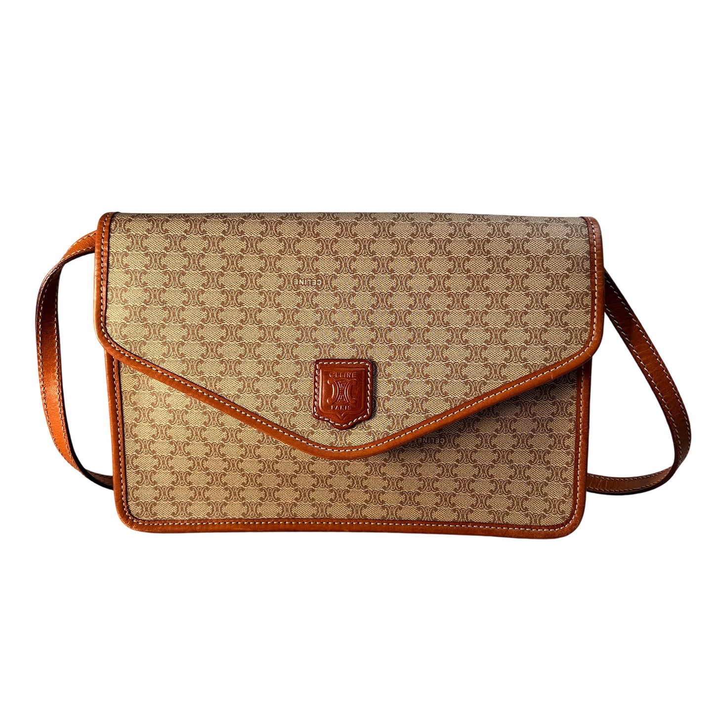 Celine Beige Shoulder Bags A-15414
