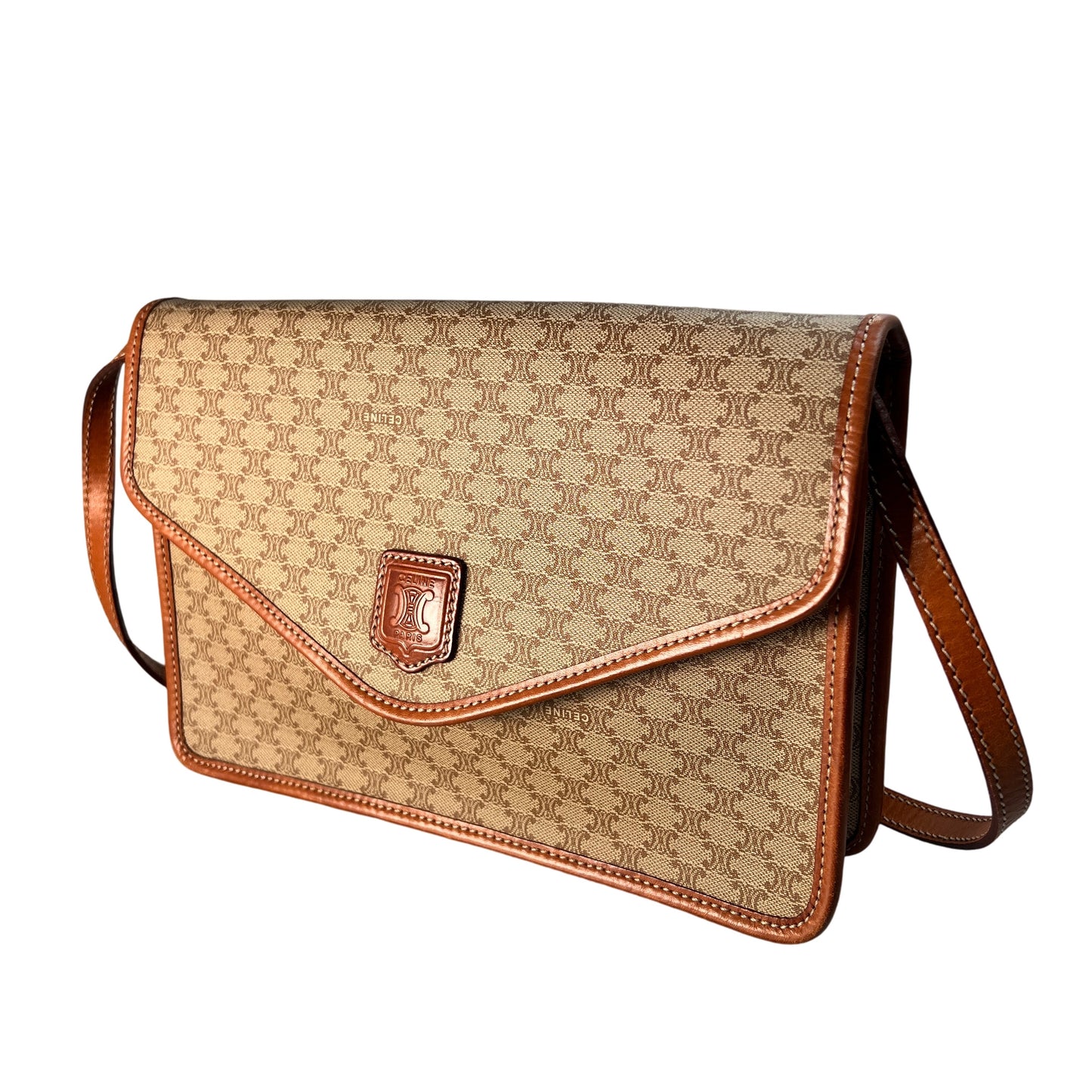Celine Beige Shoulder Bags A-15414