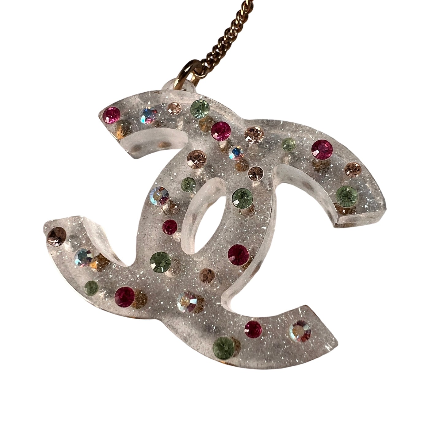 Chanel White Earrings A-15431