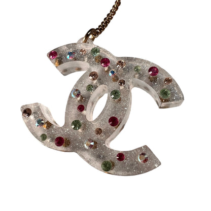 Chanel White Earrings A-15431