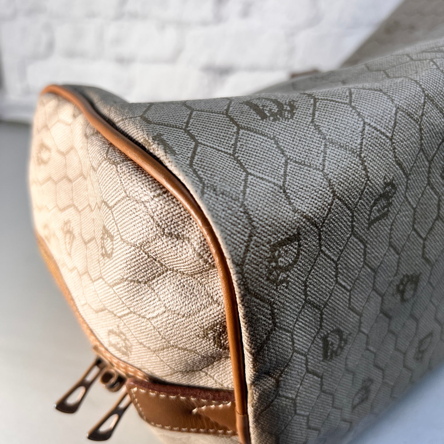 Dior Beige Travel Bags A-15435